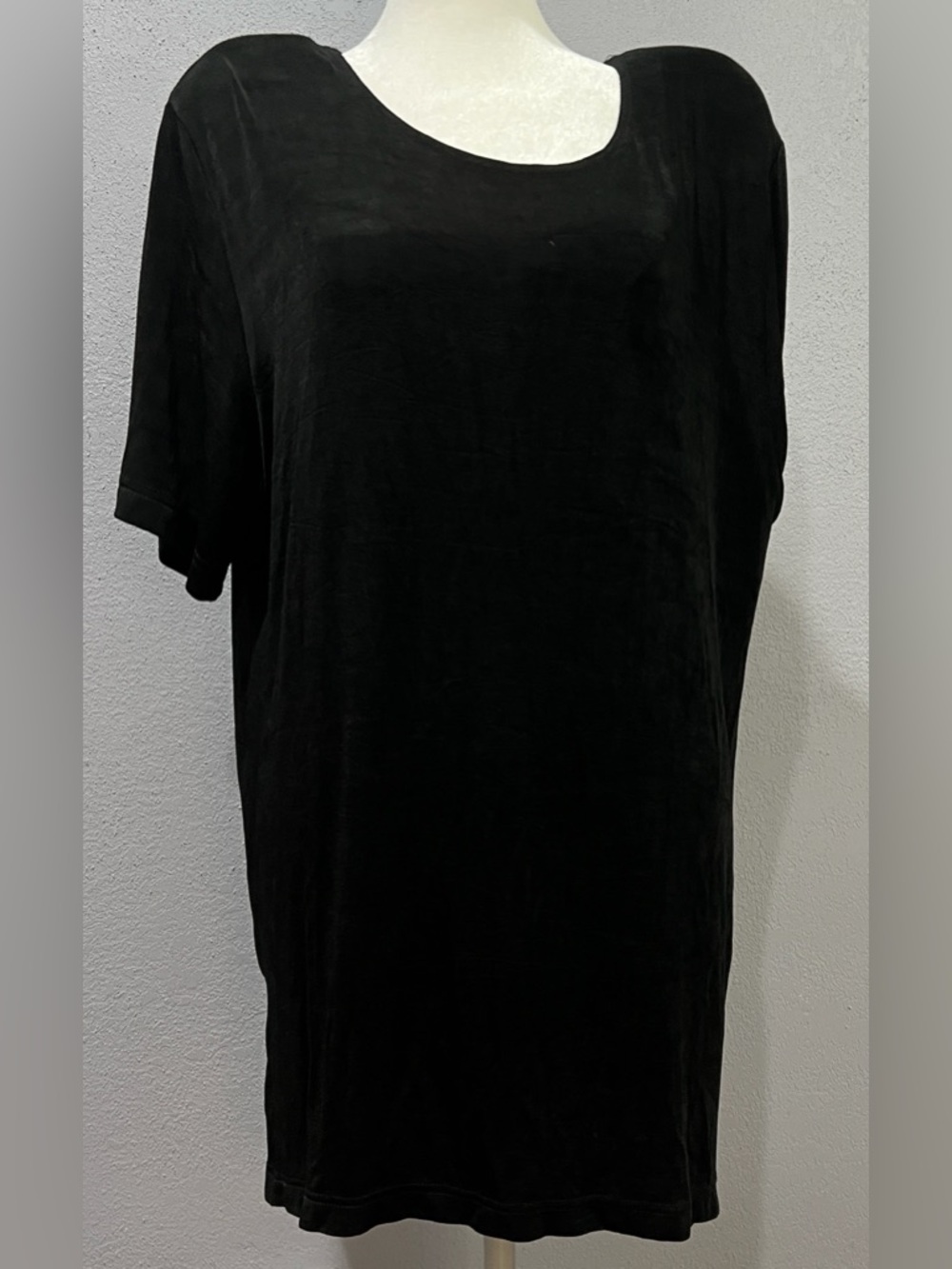 Piccadilly Fashions Vintage Y2K Black Top Size L Made In Canada